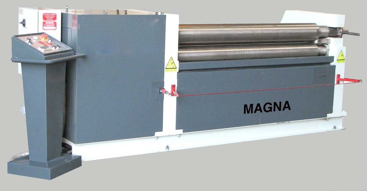 8' x 1/4" MAGNA ... HYDRAULIC PLATE ROLL